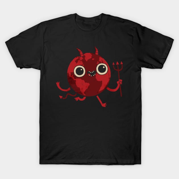 Hell World T-Shirt by DinoMike